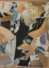Rotella, DONNA JORDAN, 1974, print (other)