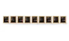 Michele Zaza, MIMESI (9 ELEMENTI), 1975, print (other)