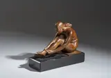Francesco Messina, SENZA TITOLO (BAGNANTE), sculpture