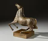 Bruno Cassinari & Miguel Berrocal, IL CAVALLO, 1973, sculpture