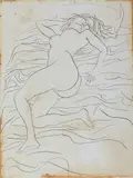 SENZA TITOLO, 1968 by Renato Guttuso, sold Feb 2024