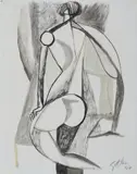 SENZA TITOLO, 1947 by Renato Guttuso, sold Feb 2024