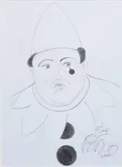 Fernando Botero, PIERROT, 2003