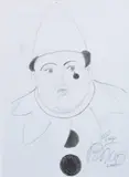 Fernando Botero, PIERROT, 2003