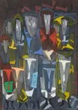 Corrado Cagli, NEMICI A SUMEN, 1954