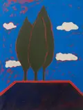 ALBERI, 1979 by Tano Festa, sold Feb 2024