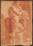 Gaetano Gandolfi, Accademia di nudo maschile
