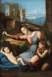 Raphael, Da. Madonna del Diadema blu