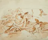 Giovanni Battista Tiepolo, Nei modi di. Gioco di putti