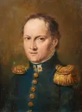 Francesco Podesti, Attribuito a. Ritratto del generale Millefiorini, comandante della Guardia Nobile di sua Santità