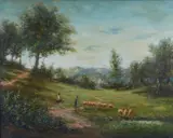 Giuliano Amadori, Mattino di prima estate sui monti nei dintorni di Castel d'Aiano (Dal vero)