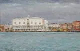 Umberto Montini, Il Palazzo Ducale a Venezia dal Bacino di San Marco