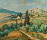 Raffaele De Grada, Campagna toscana