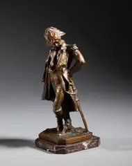 Da. Maresciallo Ney by Giuseppe Grandi, sculpture, sold Feb 2024