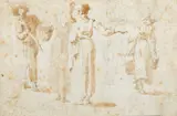 Pierre-Jacques Volaire, Attribuito a. Studio di figure