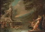 Giacomo del Pò, Diana e Atteone