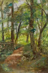 Arnaldo Soldini, Bosco con sentiero