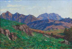 Edoardo Togni, Paesaggio montano