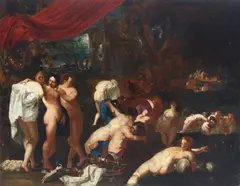 Hans von Aachen, Il bagno di Diana