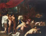 Hans von Aachen, Il bagno di Diana