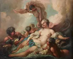 François Boucher, Ambito di. La nascita di Venere