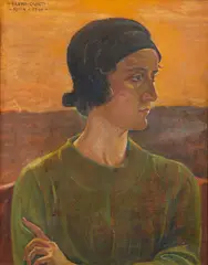 Bruno Croatto, Ritratto femminile