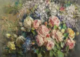 Licinio Barzanti, Rose e glicine