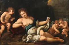 Giuseppe Nuvolone, Diana con Cupido e amorini