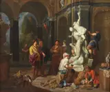 Balthazar Van Den Bossche, Lo studio dello scultore (Studio di Giambologna)