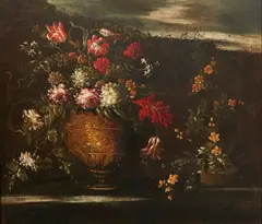 Elisabetta Marchioni, Natura morta con vaso di fiori