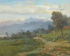 Vittore Antonio Cargnel, Paesaggio montano