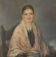 Natale Morzenti, Ritratto della moglie dell'artista