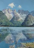 Cesare Maggi, Il lago di Landro (Cadore)