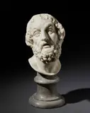 Busto di Omero by Scultore Italiano Del Xviii-Xix Secolo, sculpture, sold Jun 2024