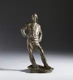 Costantin Meunier, Scaricatore del porto di Anversa, sculpture