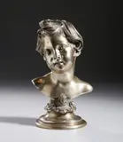 Vincenzo Gemito, Testa di fanciullo, sculpture