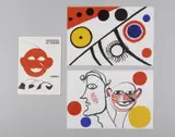 Alexander Calder, Da Derrier le Miroir n.221: Le Soleil et la Lune; Deux personnages, print (other)
