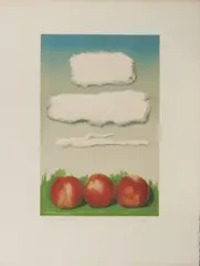 Pechage by Man Ray, 1970, lithograph on Arches, sold Dec 2023