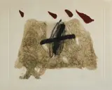 Senza titolo VI by Antoni Tàpies, print (other), sold Dec 2023