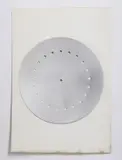 Disco spaziale (argento) by Lucio Fontana, print (other), sold Dec 2023