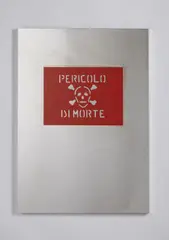 Michelangelo Pistoletto, Pericolo di morte, print (other)