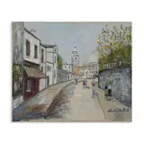 Maurice Utrillo, RUE DE L'ABREVOIR A MONTMARTRE