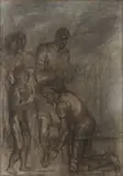 Carlo Carrà, Don Chisciotte armato cavaliere. II