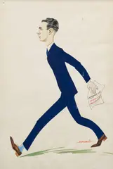 Autore Sconosciuto, Vignetta per la rivista inglese "The Punch"