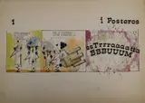 Dalla serie sketches dei Posteros by Lodolo Film, sold Jul 2023