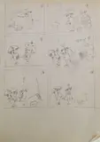 Dalla serie sketches dei Posteros by Lodolo Film, sold Jul 2023