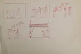 Dalla serie sketches dei Posteros by Lodolo Film, sold Jul 2023