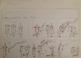 Dalla serie sketches dei Posteros by Lodolo Film, sold Jul 2023