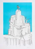 Man Ray, La montagna di cristallo, print (other)