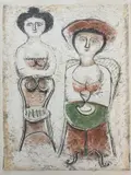 Massimo Campigli, L'attesa, print (other)